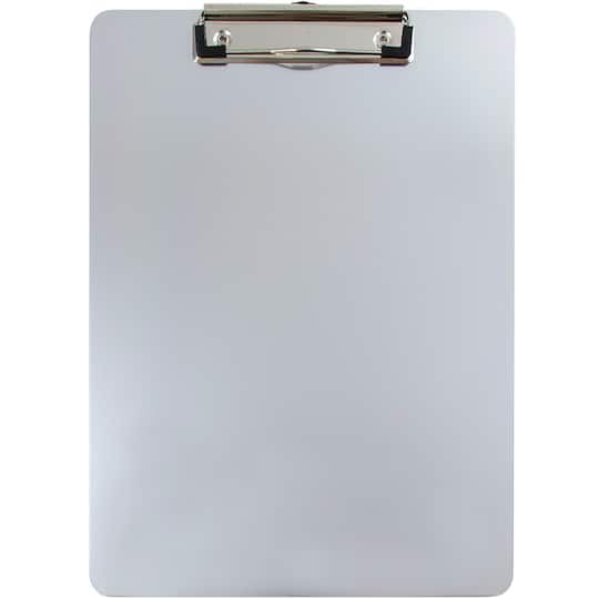 JAM Paper Letter Size Aluminum Clipboard